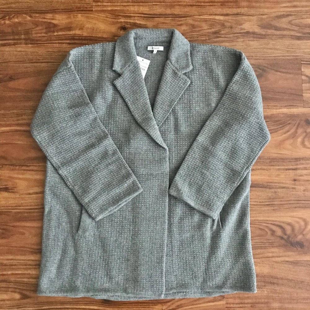 NWT Women’s Madewell Laguna Stitch Sweater Coat